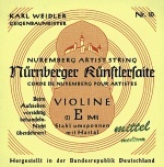 Nürnberger Künstler Violine A Saite
